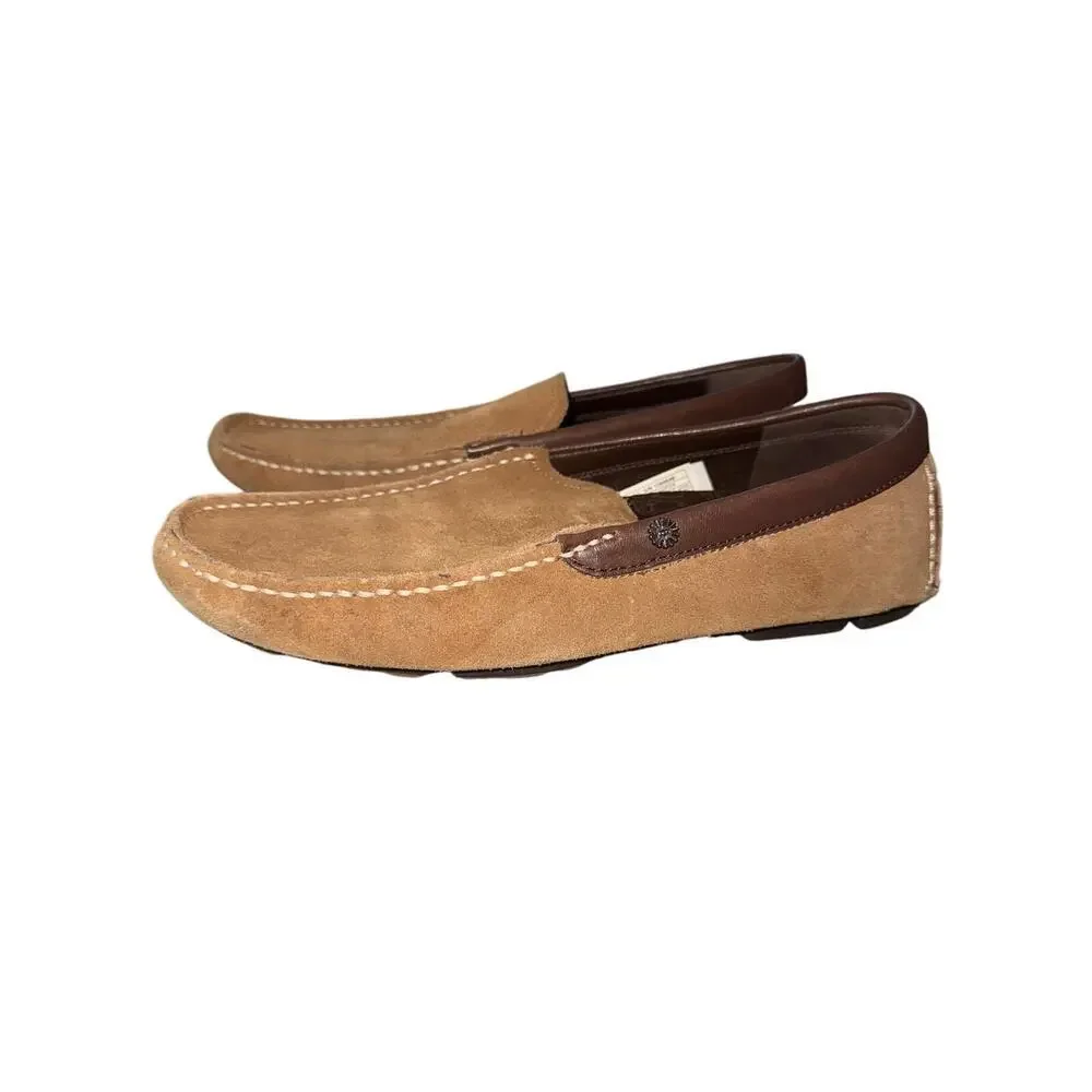 UGG Australian Bel-Air Venetian Loafer Suede Slip-On Driver dress Shoes‎ Size 8